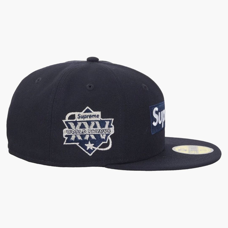 Supreme Championship Box Logo New Era 59fifty Hat Navy