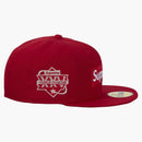 Supreme Championship Box Logo New Era 59fifty Hat Red