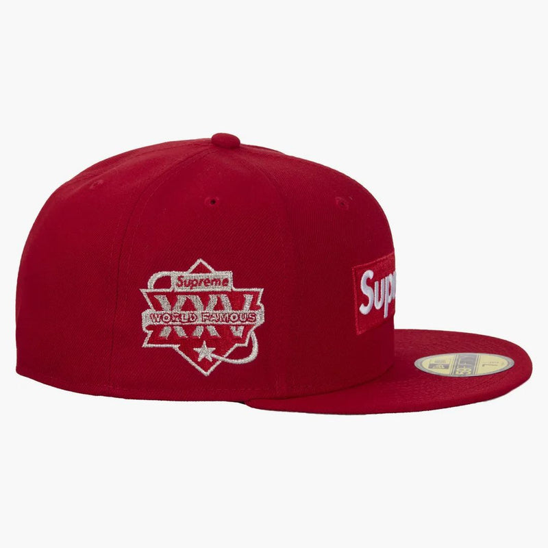 Supreme Championship Box Logo New Era 59Fifty har röd