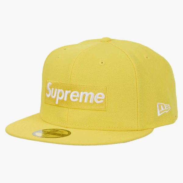 Supreme Championship Box Logo New Era 59fifty Hat Yellow