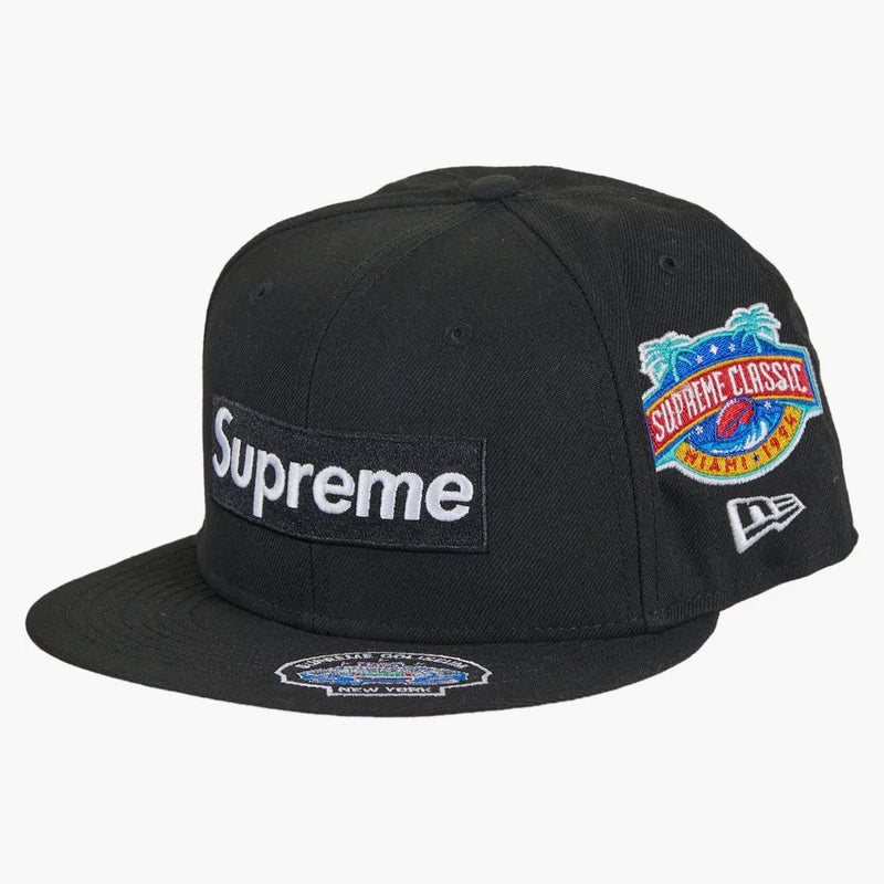 Supreme Championships Box Logo New Era Fitted har svart