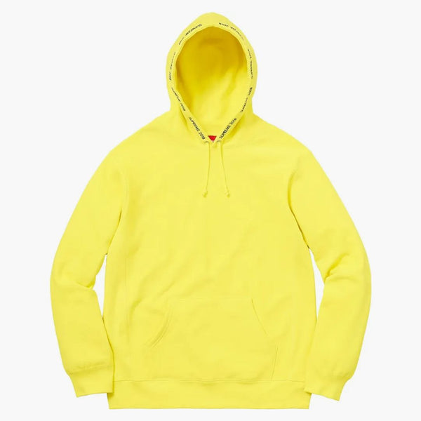 Supreme Channel Hooded Sweatshirt Lemon