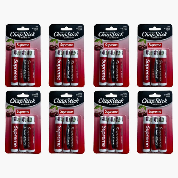 Supreme Chapstick 8x Lot (not fit for human use) red
