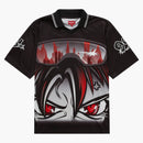 Jersey de fútbol de personaje supremo negro