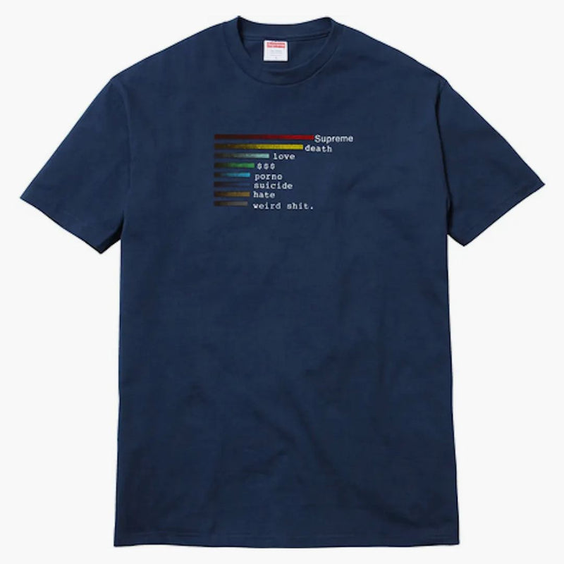 Supreme chart tea navy