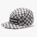 Supreme Checkerboard Camp Cap Black