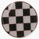 Supreme Checkerboard Black Pin Silver