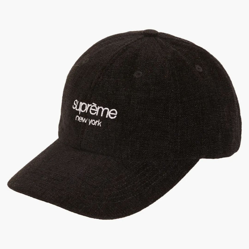 Nejvyšší Chenille 6-Panel Black