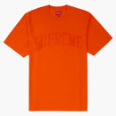 Supreme chenille arc logo s/s top orange