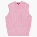 Supreme Chenille Sweater Vest Light Purple