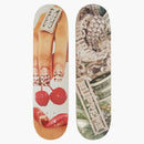 Supreme Cherries & Bling Skateboard Deck Red/Green Set