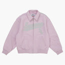 Supreme Chicago White Sox Leather Varsity Jacket Pink
