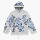 Supreme Chicago White Sox Zip Up Hooded Sweater White