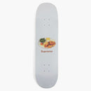 Supreme Chicken Dinner Skateboard Deck White