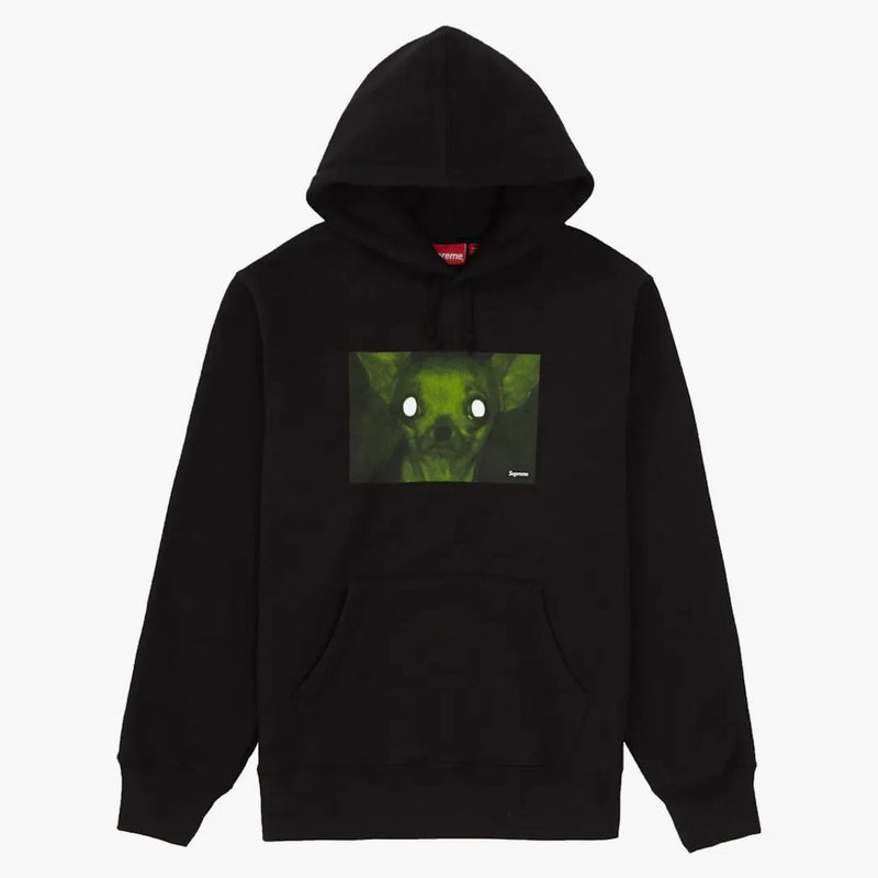 Supreme Chris Cunningham Chihuahua Hooded Sweatshirt Black