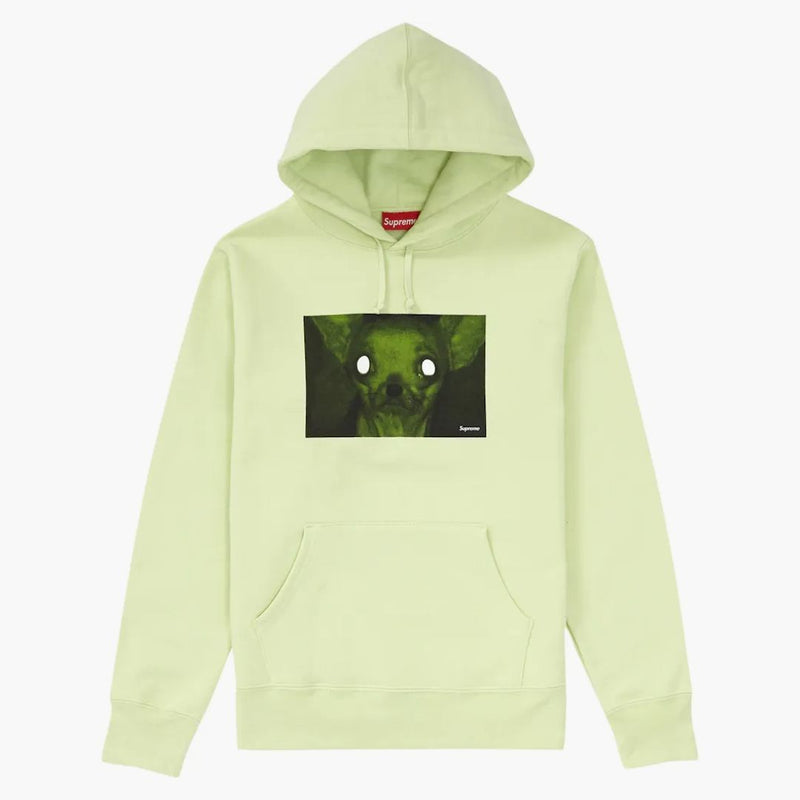 Supreme Chris Cunningham Chihuahua Hooded Sweatshirt blek mynta