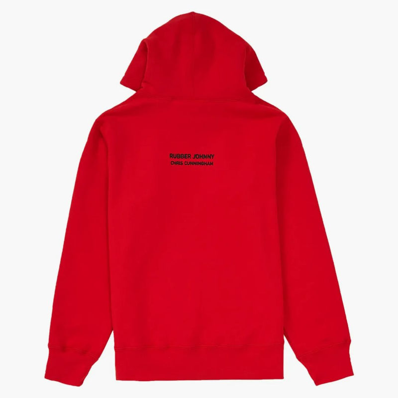 Supreme Chris Cunningham Chihuahua Hooded Sweatshirt Red