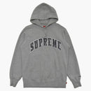 Supreme Chrome Arc Hooded Pullover Heather Grey