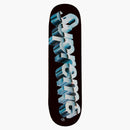 Supreme Chrome Logo Skateboard Black