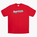 Supreme chrome logo tea red