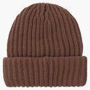 Supreme Chunky Rib Classic Logo Beanie Brown