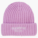 Supreme Chunky Rib Classic Logo Beanie Pink