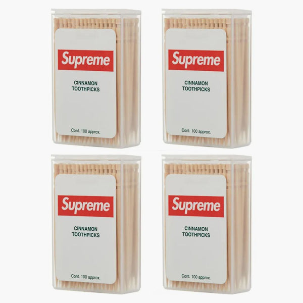 Supreme Cinnamon Toothpicks (set Of 4) Multicolor
