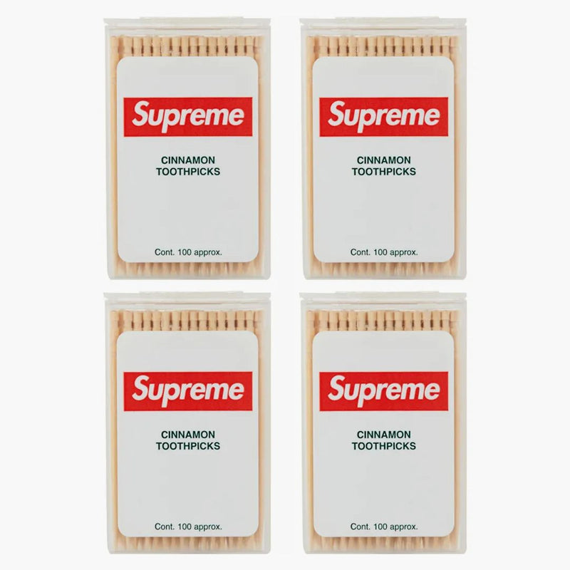 Supreme Cinnamon Toothpicks (Set of 4) Multicolor