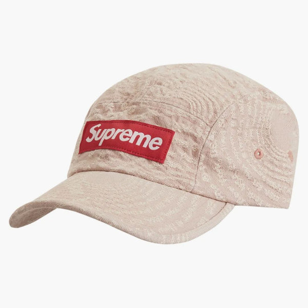 Círculos Supremos Jacquard Denim Camp Cap Brown