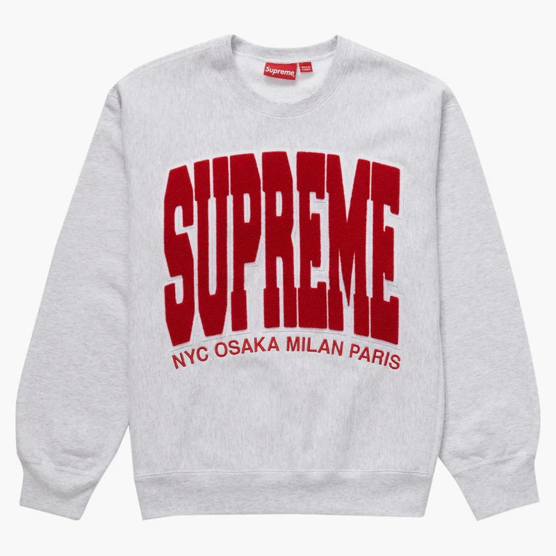 Högsta städer är Crewneck Ash Grey