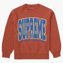 Supreme Cities Arc Crewneck Burnt Orange