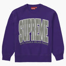 Supreme Cities Arc Crewneck Purple