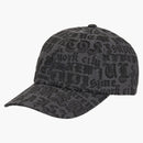 Supreme Cities Jacquard 6-panel Black