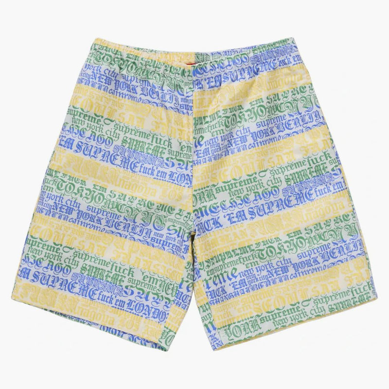 Supreme Cities Jacquard Short White