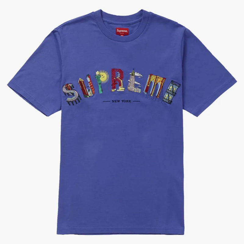 Nejvyšší město oblouk Tee Dusty Purple