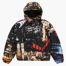 Supreme City Lights Puffy Jacket svart