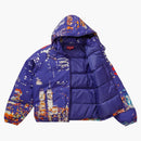 Supreme City Lights Puffy Jacket Purple