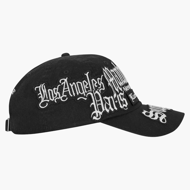 Supreme City Patches 6-panel Black