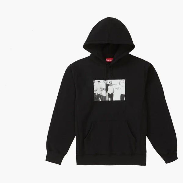 Supreme Classic Ad Hooded Sweatshirt svart