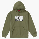 Supreme Classic Ad Hooded Sweatshirt Light Olive