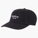 Supreme Classic Logo 6-Panel (SS23) Black