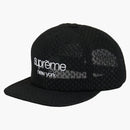 Supreme Classic Logo Air Mesh 6-Panel Black