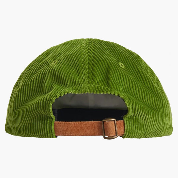Supreme Classic Logo Corduroy 6-panel Lime