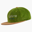 Supreme Classic Logo Corduroy 6-panel Lime