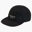 Supreme Classic Logo Reversible 6 Panel Black