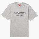Supreme Classic Logo S/S Top Heather Gray