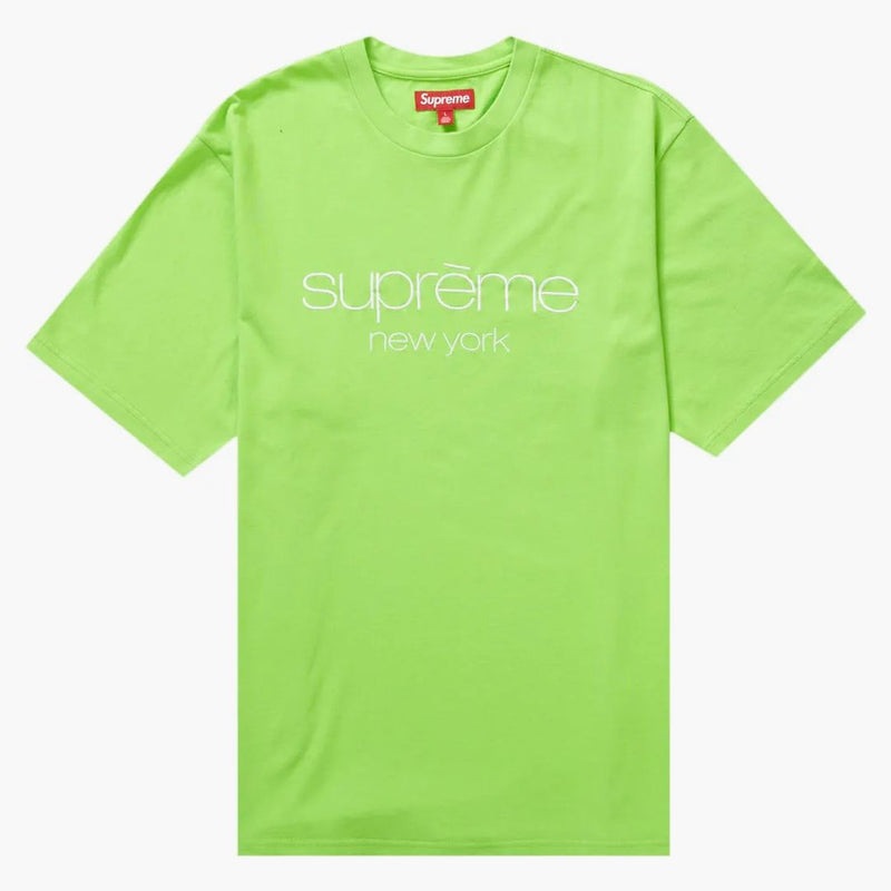 Supreme Classic Logo S/s Top Lime