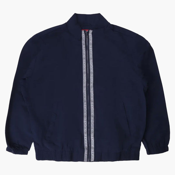 Supreme Classic Logo Taping Track Jacket Navy