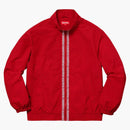 Supreme Classic Logo Taping Track Jacket Red