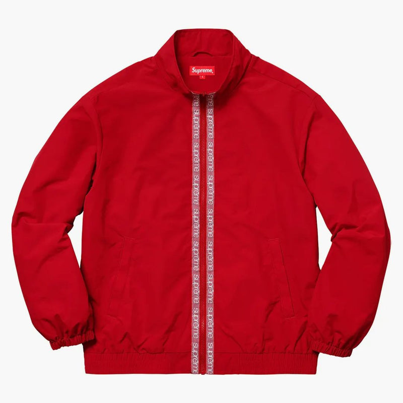 Supreme Classic Logo Tapeting Track Jacket Red